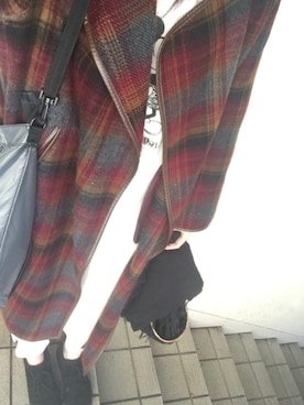 naoさん（レディース・163cm）の冬コーディネート