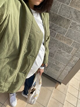 「春意識コーデ」｜naoさん（レディース・164cm）の冬コーディネート