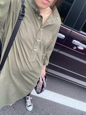 「CONVERSE（コンバース）のCONVERSE コンバース オール スター オックス / ALL STAR OX(BLACK) 32160321（スニーカー）」を使った、naoさん（レディース・164cm・20代）の春コーディネート