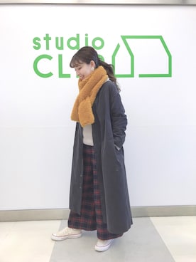 サカモトさん（レディース・160cm）の冬コーディネート