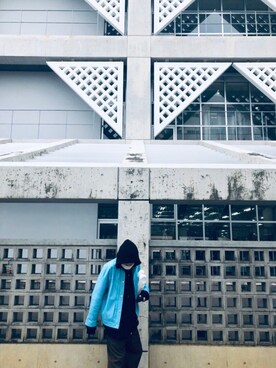 「MUZE（ミューズ）のアイテム（その他アウター）」を使った、MUZE GALLERYさん（メンズ・180cm）の冬コーディネート