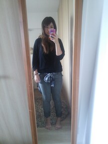 GU | スウェットカットソー(スウェット)