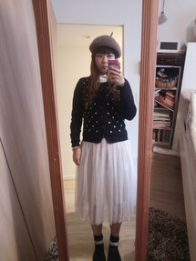 E hyphen world gallery | ☆刺繍カーデ(カーディガン/ボレロ)