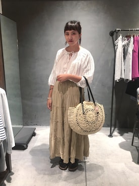 恬さん（レディース・162cm）の夏コーディネート