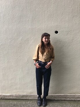 恬さん（レディース・162cm）の秋コーディネート