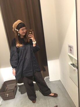 恬さん(レディース・162cm)の秋コーディネート