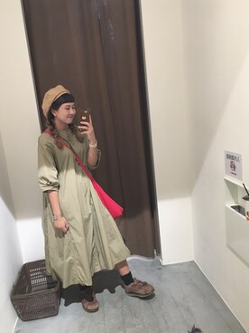 恬さん(レディース・162cm)の秋コーディネート