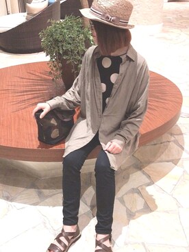 kankanさん（レディース・151cm）の秋コーディネート