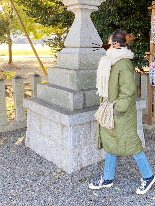 canal jean via j 新品タグ付き キルティングボア canal jean via j 新品タグ付き キルティングボア