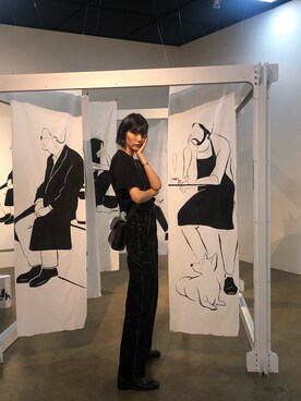 「model」｜k_ziaaa_さん（レディース・177cm）の秋コーディネート