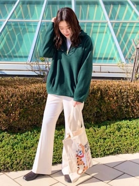 蓮さん（レディース・160cm）の冬コーディネート