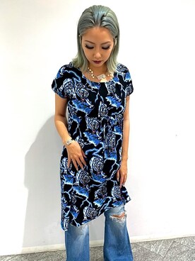 🦋Rily🦋さん（レディース・162cm）の夏コーディネート