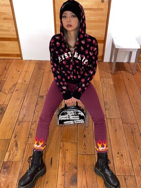 🦋Rily🦋さん（レディース・162cm）の秋コーディネート