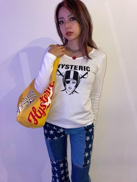 「ロンt」｜「アイテム（アクセサリー）」を使った、🦋Rily🦋さん（レディース・162cm）の冬コーディネート