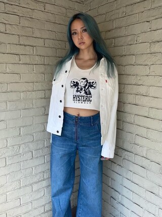 HYSTERIC GLAMOUR（ヒステリックグラマー）の「ホワイトデニム