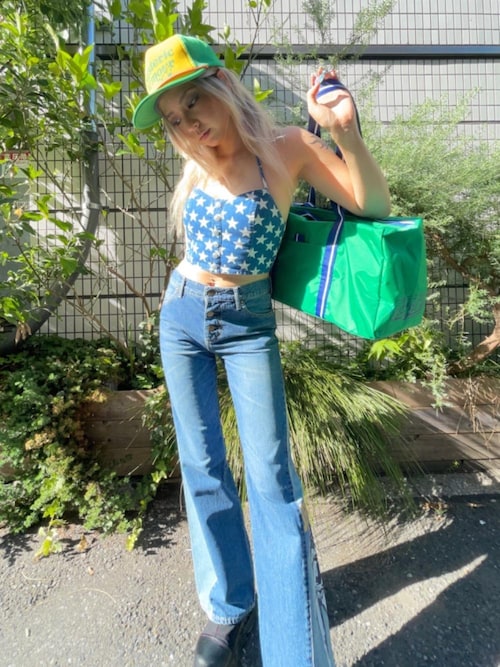 HYSTERIC GLAMOUR（ヒステリックグラマー）の「STAR柄デニム