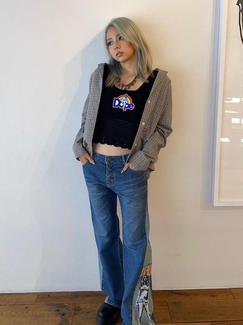 HYSTERIC GLAMOUR（ヒステリックグラマー）の「DOPEワッペン手編 プル