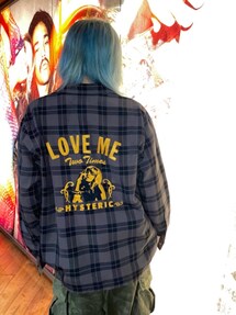 HYSTERIC GLAMOUR（ヒステリックグラマー）の「LOVE ME TWO TIMES刺繍