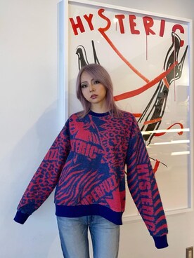 HYSTERIC GLAMOUR（ヒステリックグラマー）の「NEW WAVEジャカード