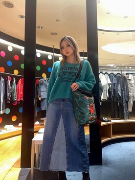 🦋Rily🦋さん（レディース・162cm）の冬コーディネート