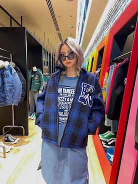 HYS ROCKワッペン 裏ボアジャケット