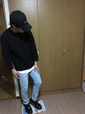 「URBAN RESEARCH（アーバンリサーチ）のアイテム（バングル/リストバンド）」を使った、tatsuyaさん（メンズ・170cm）の春コーディネート