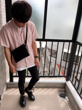 「URBAN RESEARCH（アーバンリサーチ）のアイテム（バングル/リストバンド）」を使った、tatsuyaさん（メンズ・170cm）の夏コーディネート