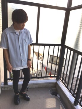 「URBAN RESEARCH（アーバンリサーチ）のアイテム（バングル/リストバンド）」を使った、tatsuyaさん（メンズ・170cm）の夏コーディネート