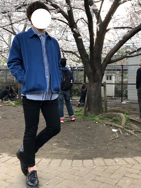 「RAGEBLUE（レイジブルー）のアイテム（その他アウター）」を使った、tatsuyaさん（メンズ・170cm）の春コーディネート
