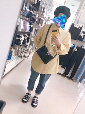 「WC（ダブル シー）のアイテム（ハンチング/ベレー帽）」を使った、ｆｕｍｉさん（レディース・155cm）の夏コーディネート