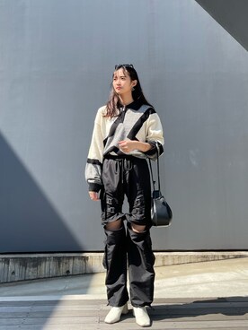「TORY BURCH（トリーバーチ）のアイテム（腕時計）」を使った、sumire0917さん（レディース・160cm）の春コーディネート