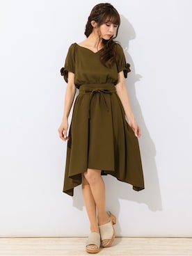 Rewde Staffさん（レディース・154cm）の夏コーディネート