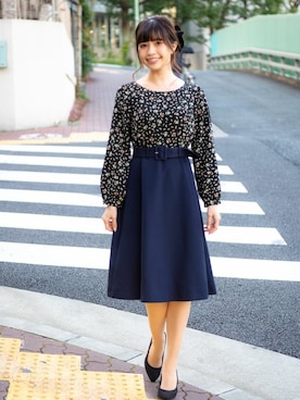 「Rewde（ルゥデ）のアイテム」を使った、Rewde Staffさん（レディース・163cm）の冬コーディネート