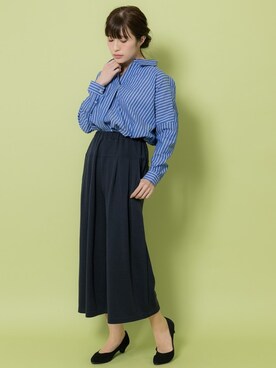 「shop DADA（ショップダダ）のアイテム」を使った、Rewde Staffさん（レディース・163cm）の春コーディネート