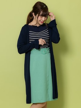 「Rewde（ルゥデ）のアイテム」を使った、Rewde Staffさん（レディース・163cm）の春コーディネート