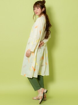「shop DADA（ショップダダ）のアイテム」を使った、Rewde Staffさん（レディース・163cm）の春コーディネート