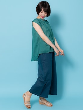 「ナチュラルスタイル」｜Rewde Staffさん（レディース・163cm）の春コーディネート