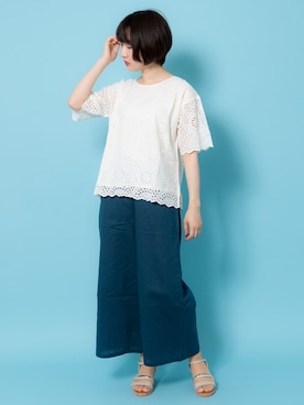 「ナチュラルスタイル」｜Rewde Staffさん（レディース・163cm）の春コーディネート