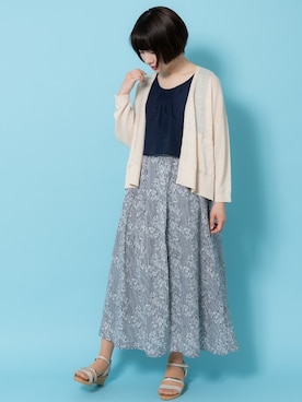 「shop DADA（ショップダダ）のアイテム」を使った、Rewde Staffさん（レディース・163cm）の夏コーディネート