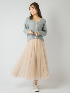 「Rewde（ルゥデ）のアイテム」を使った、Rewde Staffさん（レディース・166cm）の冬コーディネート