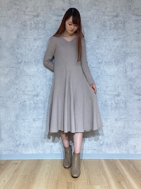 Rewde Staffさん（レディース・164cm）の冬コーディネート