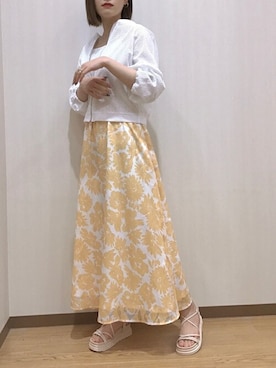 「Rewde（ルゥデ）のアイテム（その他アウター）」を使った、Rewde Staffさん（レディース・162cm）の春コーディネート