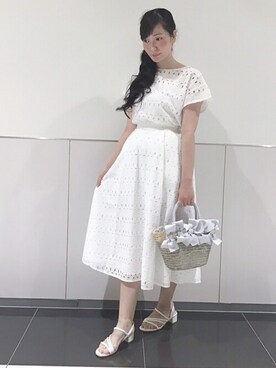 「Rewde（ルゥデ）のアイテム」を使った、Rewde Staffさん（レディース・165cm）の春コーディネート