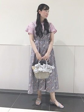 「Rewde（ルゥデ）のアイテム」を使った、Rewde Staffさん（レディース・165cm）の夏コーディネート