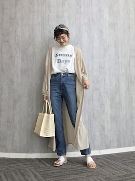 Rewde Staffさん（レディース・161cm）の夏コーディネート