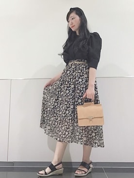 「Rewde（ルゥデ）のアイテム」を使った、Rewde Staffさん（レディース・165cm）の夏コーディネート