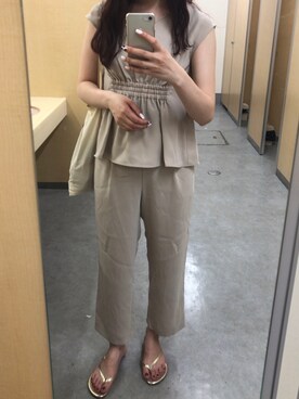 risaさん（レディース・163cm）の夏コーディネート