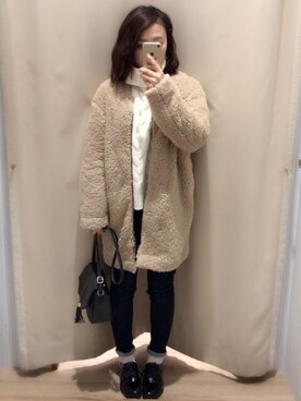 Satsukiさん（レディース・157cm）の冬コーディネート