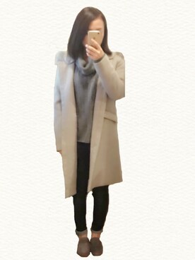 Satsukiさん（レディース・157cm）の冬コーディネート