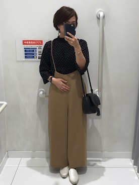 「アイテム（つなぎ/オールインワン、ベージュ系）」を使った、Satsukiさん（レディース・157cm）の夏コーディネート
